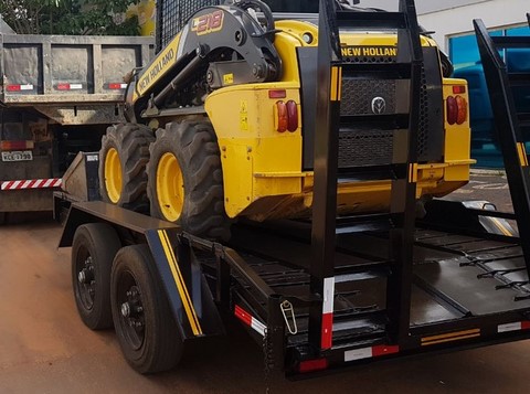 carretinha mini-carregadeira